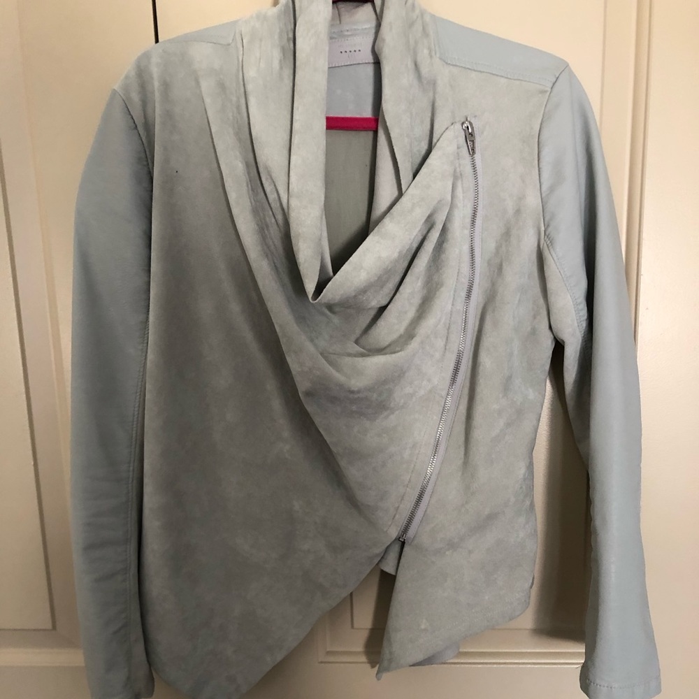 Suede Drape Jacket - image 4